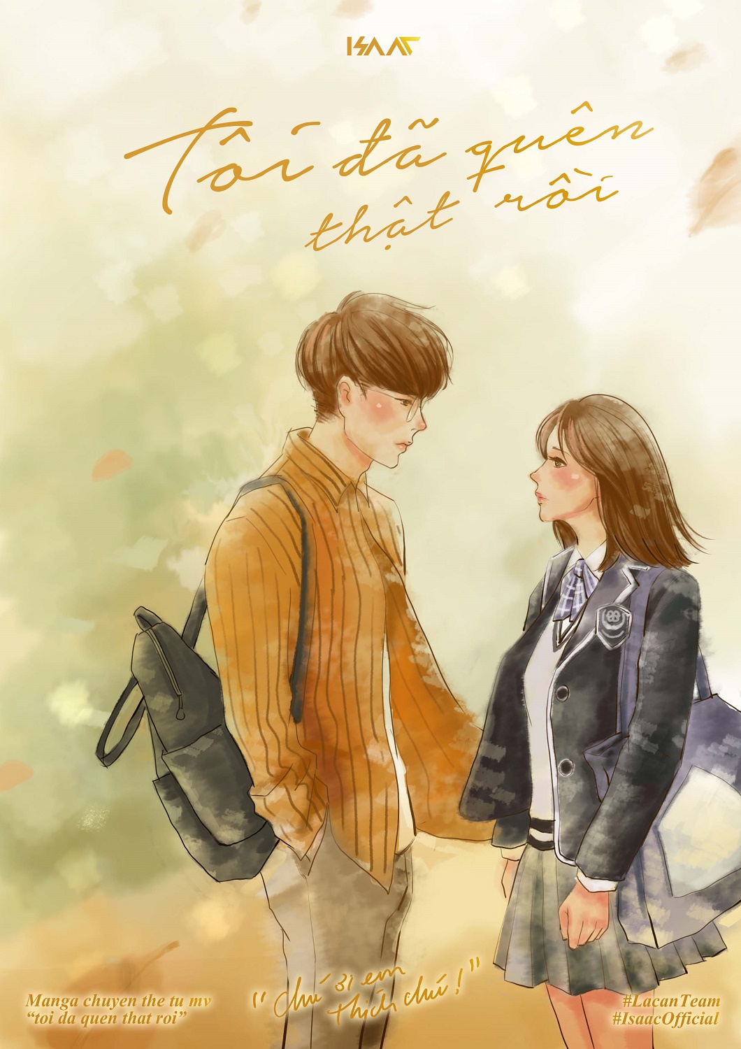 MV tình chưa đủ, Issac làm cả bộ truyện tranh Tôi đã quên thật rồi tặng fan MV tình chưa đủ, Issac làm cả bộ truyện tranh Tôi đã quên thật rồi tặng fan